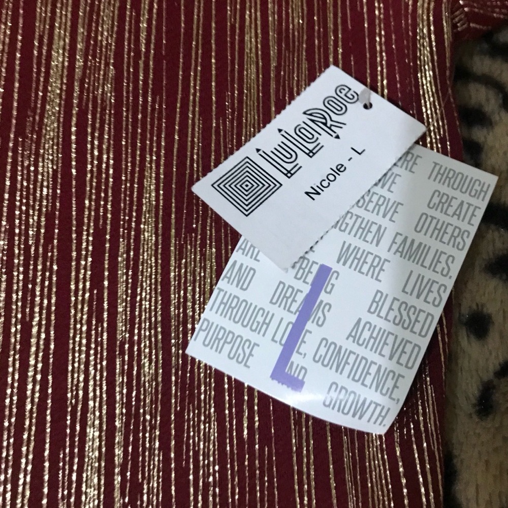 Lularoe Nicole Dress - Picture 3 of 7